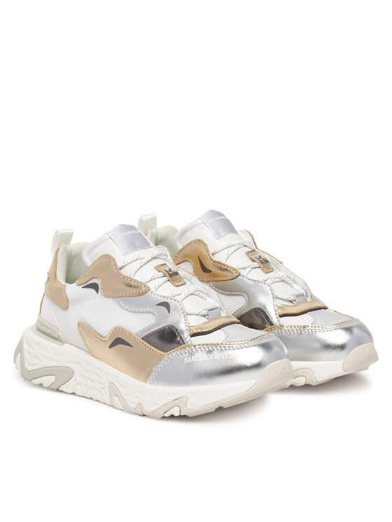 KARL LAGERFELD KARL LAGERFELD Sneakersy KL62425A Srebrny