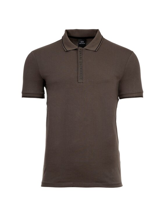 Armani Exchange Armani Exchange Polo 10905 Szary Comfort Fit