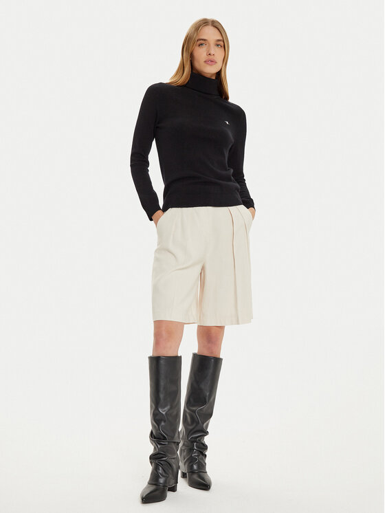 Gant Gant Dolčevita 4805263 Crna Regular Fit