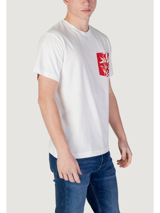 REPLAY REPLAY T-Shirt M3065.000.2660 Biały Shirt Fit