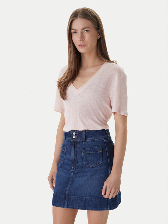 BOSS BOSS Tricou C_Ela_1 50538645 Roz Regular Fit
