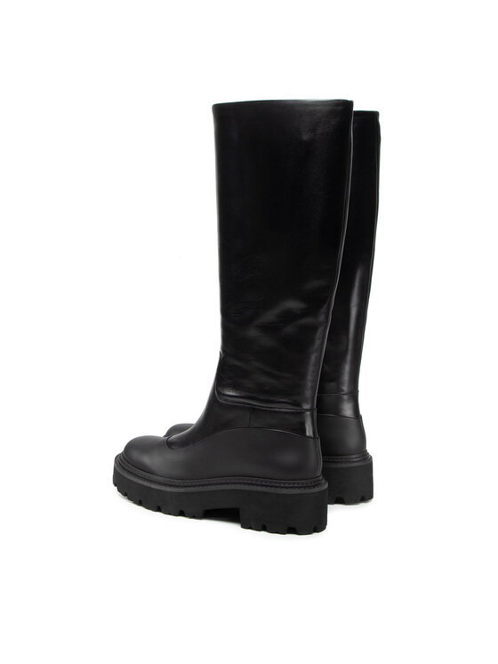 PINKO PINKO Ботуши Fortaleza Stivale AI 21-22 BLKS1 1H20XP Y7K6 Черен