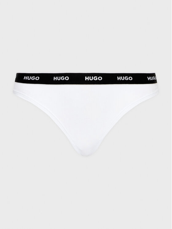 HUGO Hugo Набір з 3 пар класичних трусів Triplet Stripe 50480157 Кольоровий