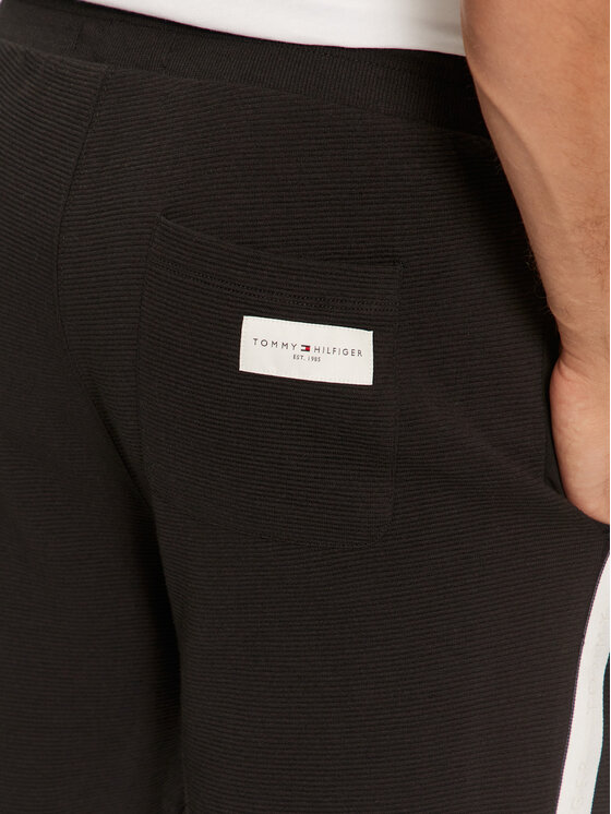 Tommy Hilfiger Tommy Hilfiger Pantaloni trening UM0UM03013 Negru Regular Fit