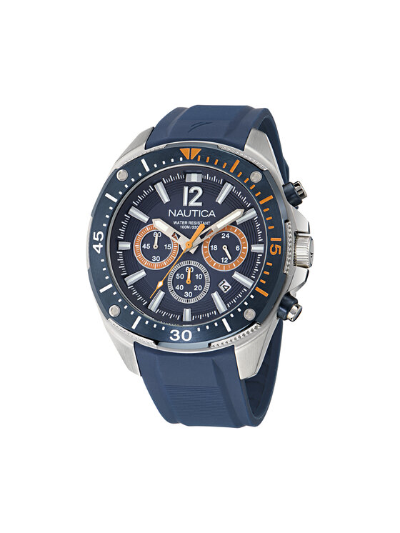 Nautica Nautica Годинник Sporty SET NAPBSS504 Срібний