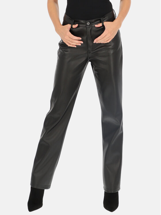 Bariloche Bariloche Spodnie damskie Cefeo Czarny Regular Fit