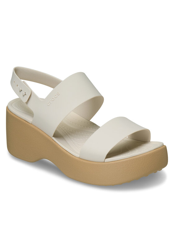 Crocs Crocs Σανδάλια Brooklyn Sky Sandal 212250 Μπεζ