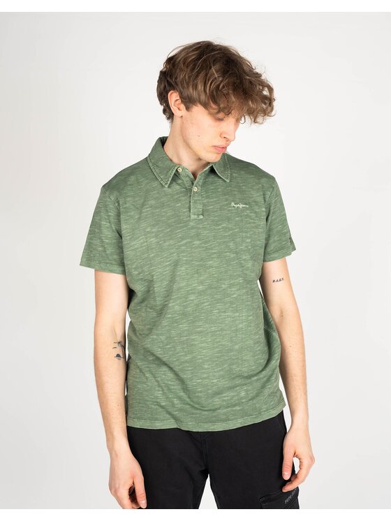 Pepe Jeans Pepe Jeans Polokošile PM541665 | Barney Zelená Regular Fit