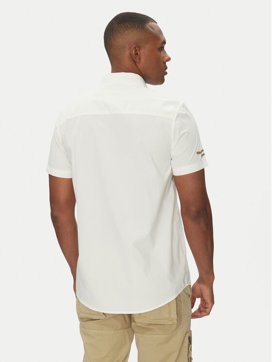Aeronautica Militare Aeronautica Militare Camicia 251CA1285CT3288 Bianco Regular Fit