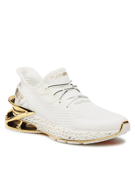 Plein Sport Plein Sport Sneakersy The Scratch FABS USC0335 PTE003N Bílá