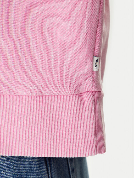 Guess Jeans Guess Jeans Sweatshirt W6RQ04 KCPR1 Rosa Relaxed Fit