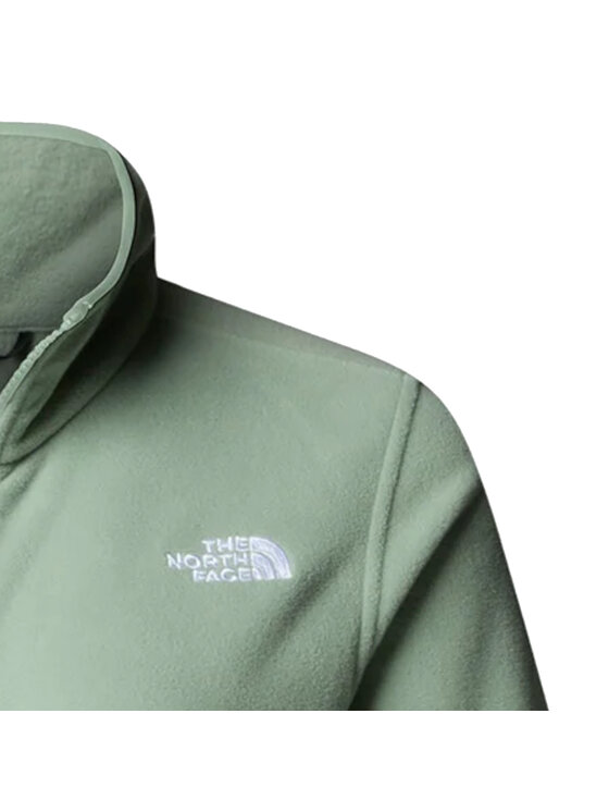 The North Face The North Face Polar W Glacier Fleece Jackets Zielony Regular Fit