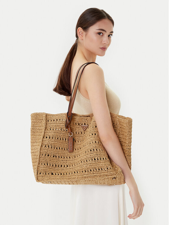 Guess Guess Ročna torba Irene HWWG86 85240 Rjava