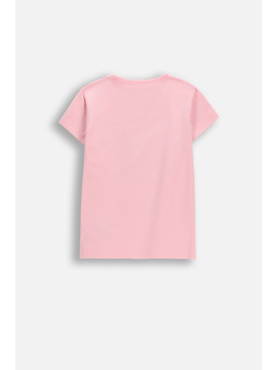 Coccodrillo Coccodrillo T-Shirt WC6143203GGK-033 Różowy Regular Fit