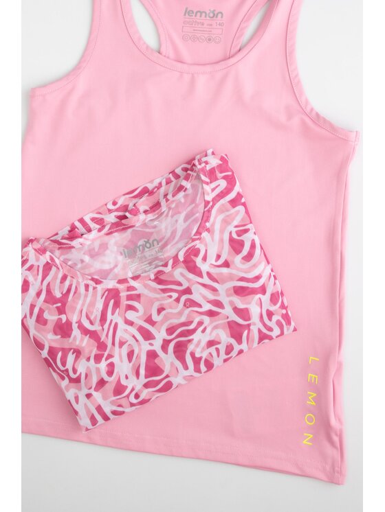 Lemon Explore Lemon Explore T-Shirt WL6143202ACG-022 Kolorowy Regular Fit
