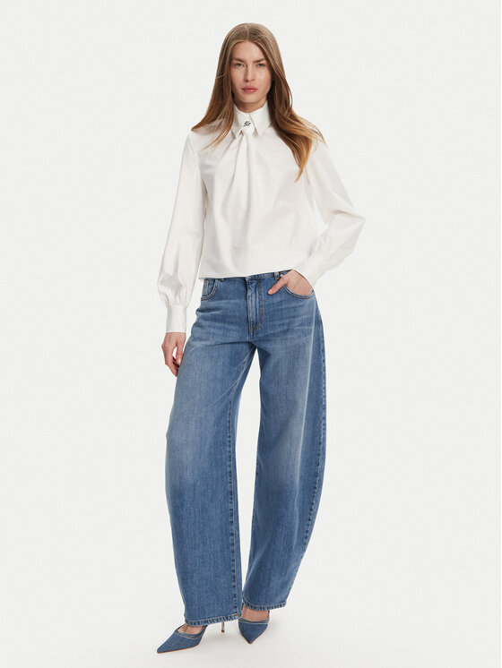 KARL LAGERFELD KARL LAGERFELD Marškiniai A2W11004 Balta Regular Fit