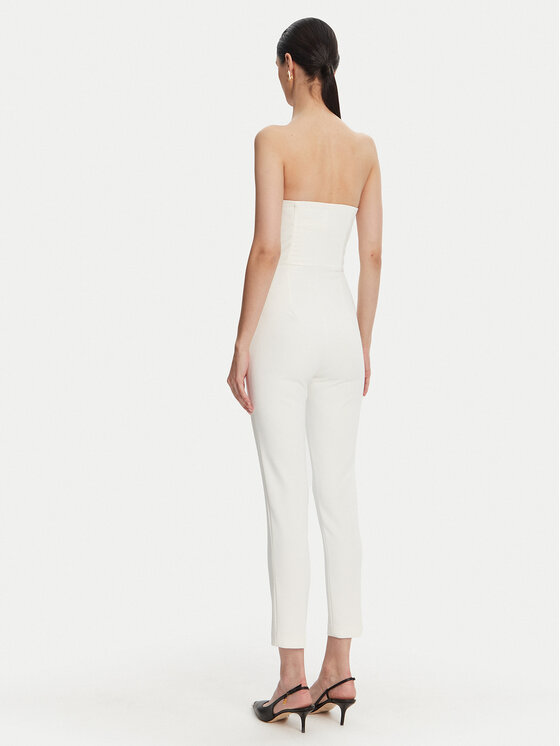 Elisabetta Franchi Elisabetta Franchi Kombinezons TU-039-51E2 Balts Regular Fit