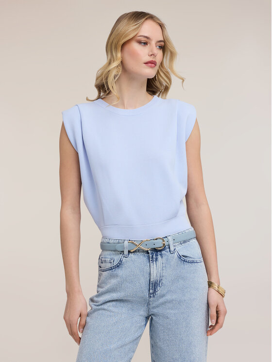 Motivi Motivi Maglione M170W003868N004 Turchese Regular Fit