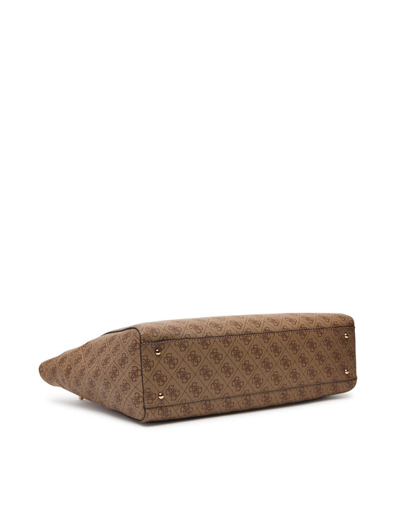 Guess Guess Torebka Marissa Logo HWSG24 82240 Brązowy jasny