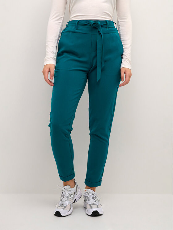 Kaffe Pantaloni din material Jillian 10501516 Albastru Regular Fit