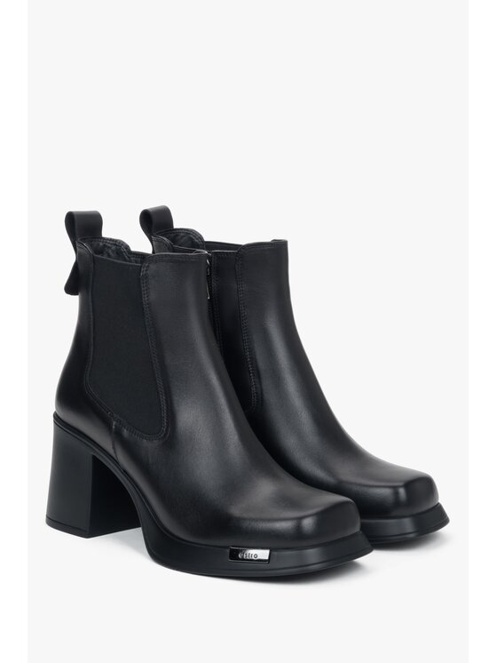 Estro Estro Μποτάκια ER00118210 Μαύρο