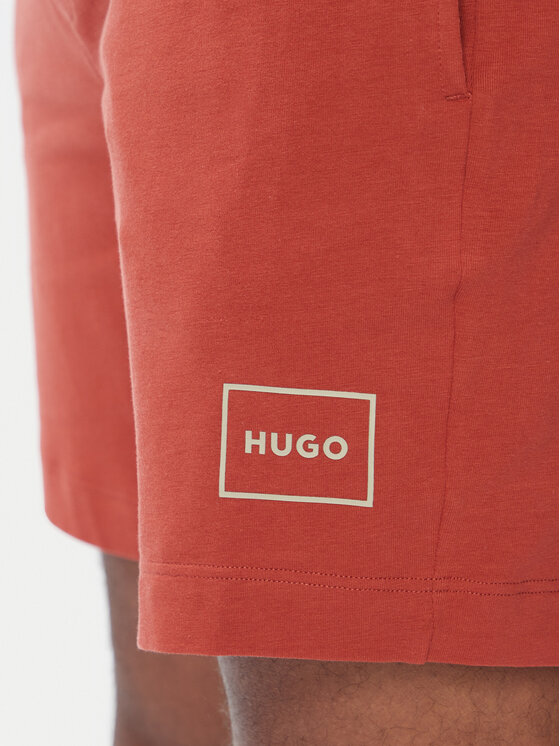 HUGO HUGO Спортни шорти Laze 50525247 Светлочервен Regular Fit