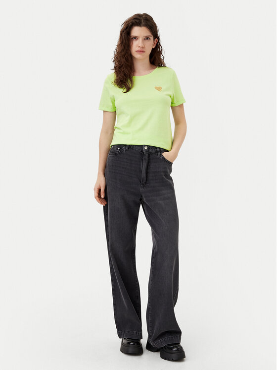 ONLY ONLY Póló Kita 15244714 Zöld Regular Fit