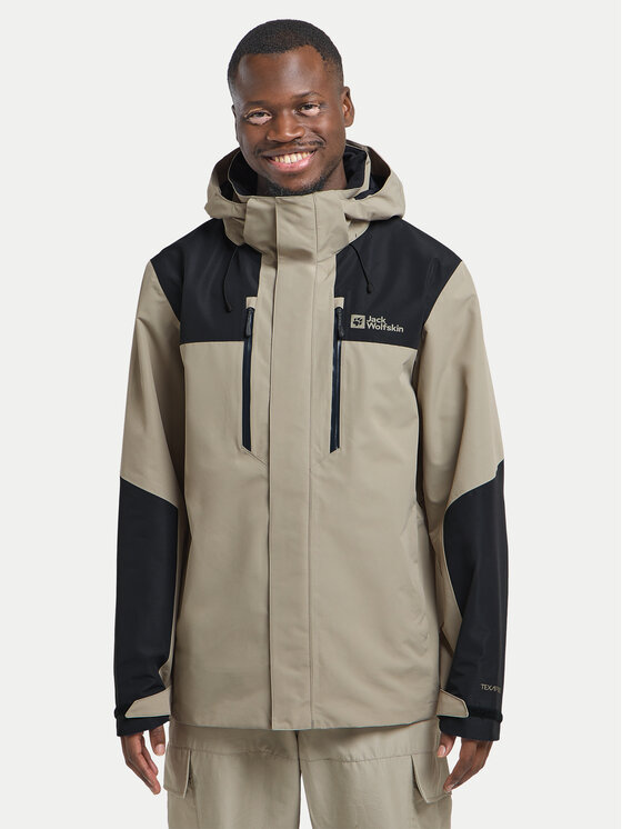 Jack Wolfskin Giacca outdoor Jasper 2l 1108373 Grigio Regular Fit, taglia : XL