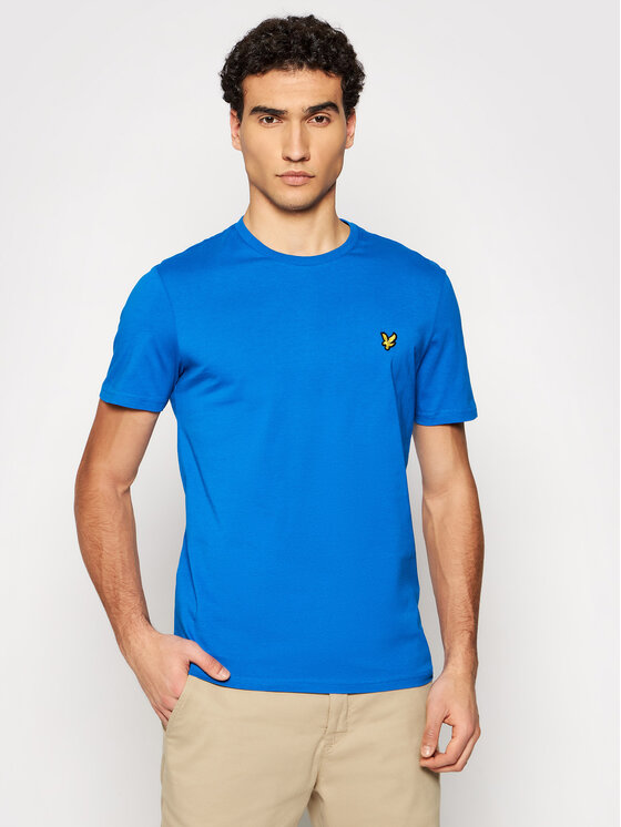 Lyle Scott T Shirt Crew Neck TS400V Modr Regular Fit Modivo.cz