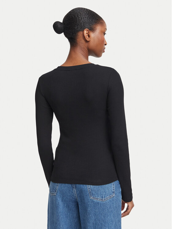 Guess Jeans Guess Jeans Blusa W6BP05 K5470 Nero Slim Fit