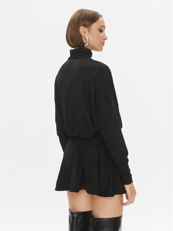 PINKO Pinko Vsakodnevna obleka Atom 102193 A1DE Črna Regular Fit