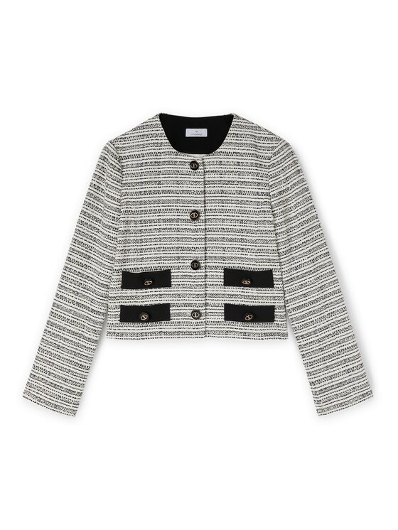 Motivi Motivi Giacca di transizione R709Q001023N0S1 Nero Regular Fit