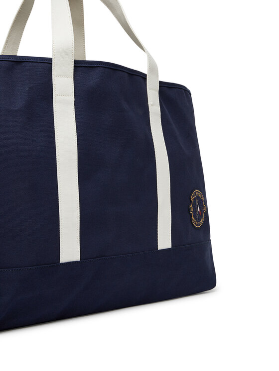Tommy Hilfiger Tommy Hilfiger Torebka Th Summer Tote AM0AM13557 Granatowy