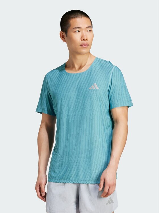 adidas adidas Koszulka techniczna Adi365 Running CLIMACOOL+ Turkusowy Regular Fit