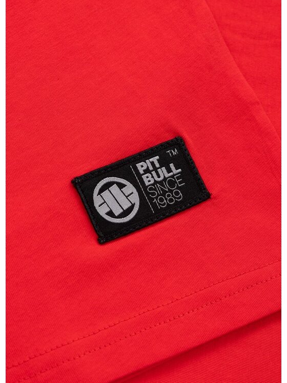 PITBULL PITBULL T-Shirt AUTOMATIC Czerwony Regular Fit