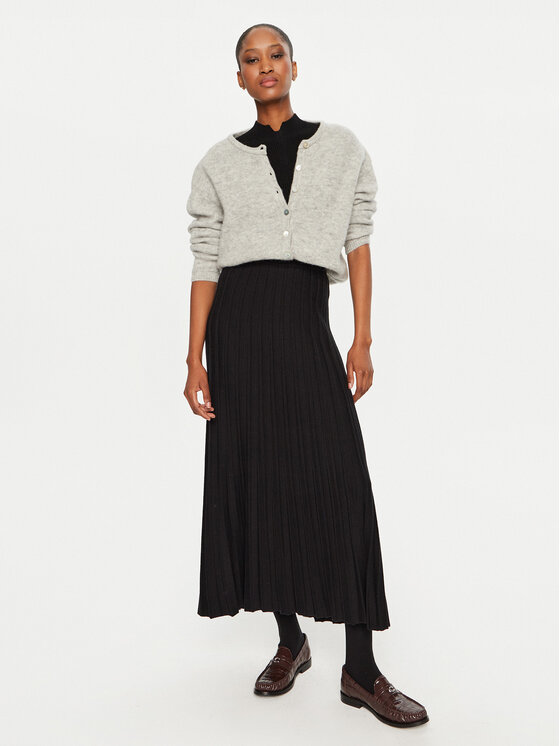 OUI OUI Plesirana suknja 89176 Crna Regular Fit