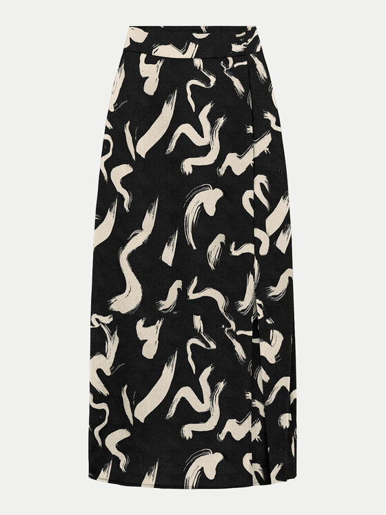 ONLY ONLY Midi sukně Nova 15331905 Černá Regular Fit