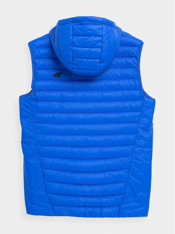 4F 4F Kamizelka 4FAW23TVESM063 Niebieski Regular Fit