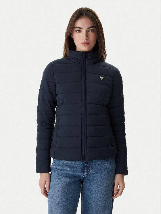 Guess Guess Prechodná bunda V4YL04 WF3X0 Tmavomodrá Regular Fit