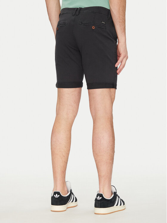 Blend Blend Pantalon scurți din material 20717939 Negru Regular Fit