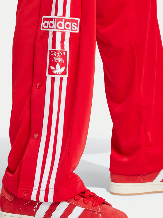 adidas Pantalon jogging Adibreak IY9924 Rouge Loose Fit Modivo