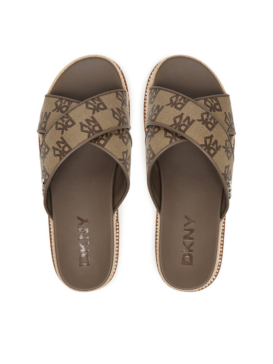 DKNY DKNY Šľapky K1666574 Hnedá