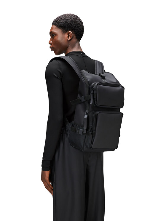 Rains Rains Rucksack Trail Cargo Backpack W3 14330 Schwarz