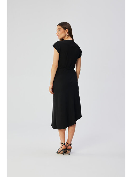 Stylove Stylove Večerní šaty S362 Černá Comfortable Fit