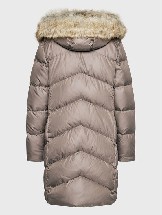 Calvin Klein Curve Calvin Klein Curve Kurtka puchowa Essential K20K205144 Brązowy Regular Fit