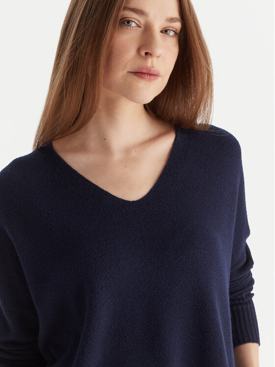 Kontatto Kontatto Maglione 3M0842C Blu scuro Relaxed Fit