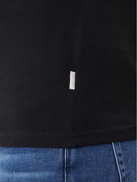 Jack&Jones Jack&Jones Tričko York 12283800 Čierna Relaxed Fit