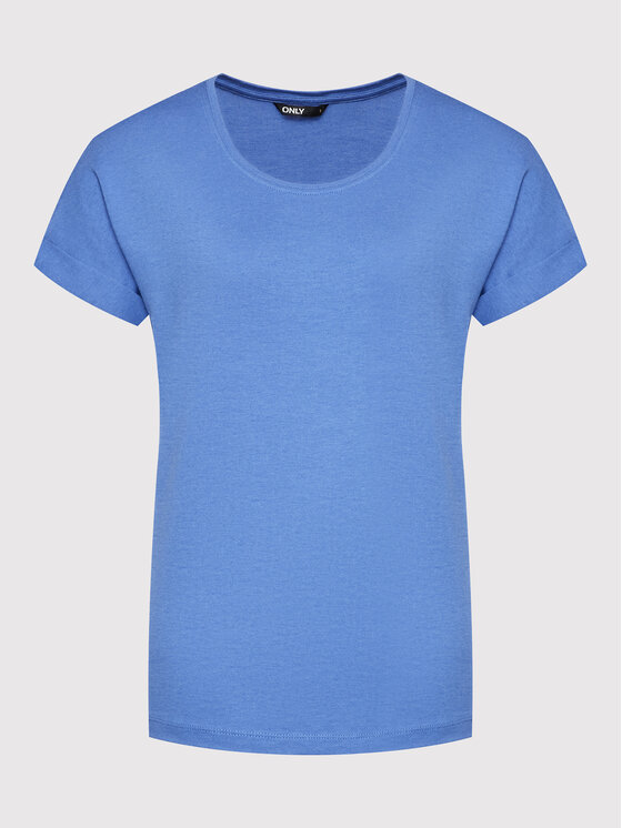 ONLY ONLY T-Shirt Moster 15106662 Modrá Loose Fit