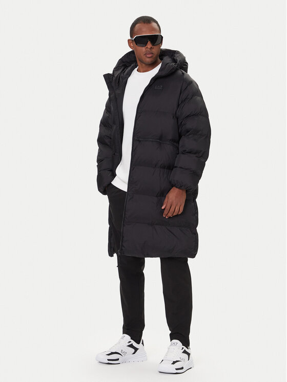EA7 Emporio Armani EA7 Emporio Armani Cappotto invernale 7M000695 AF15956 UC001 Nero Relaxed Fit