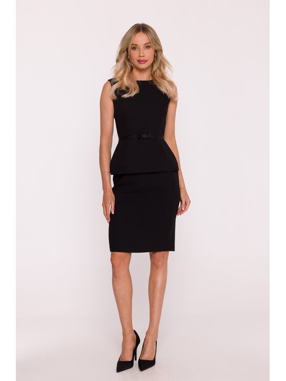 Stylove Stylove Sukienka elegancka s427 Czarny A-Line Fit